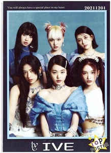 Póster fotográfico IVE [paquete de 10P] (tamaño A4) K-POP 2206 - Imagen 1 de 3