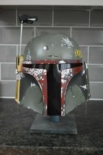 STAR WARS BOBA FETT HELMET 1:1 ESB ROTJ TFA STORMTROOPER VADER DISPLAY ITEM ONLY