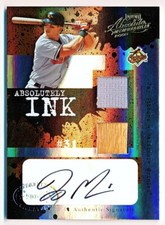 2005 Absolute Jay Gibbons Absolutely Ink Spectrum Jersey Bat #AI-31 (15/25)