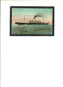 SHIP VINTAGE PC "Steamer SS Momus" UNUSED - Picture 1 of 2