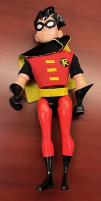 Teen Titans 1998 Robin 9" figura de acción camisa de tela Hasbro coleccionable DC Comics Foto 1 de 4