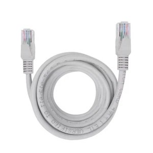 AT6 Patch Gray Cord Cable Ethernet Internet Network LAN RJ45 UTP for Camera USA - Picture 1 of 6