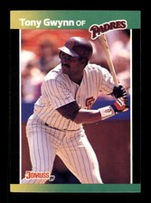 1989 Donruss Baseball's Best #42 Tony Gwynn San Diego Padres