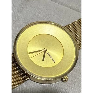 Lambretta Cielo Gold Tone Metal Chain Band & Face Quartz Watch - Picture 1 of 5