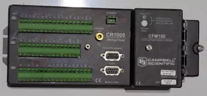 Campbell Scientific Model CR1000 4MB+ wiring panel+CFM100 CompactFlash Module - Picture 1 of 3