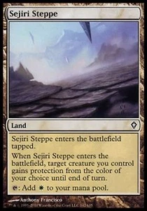 *MRM* FR/VF 4x Seijiri Steppes (Sejiri Steppe) MTG Worldwake - Bild 1 von 1