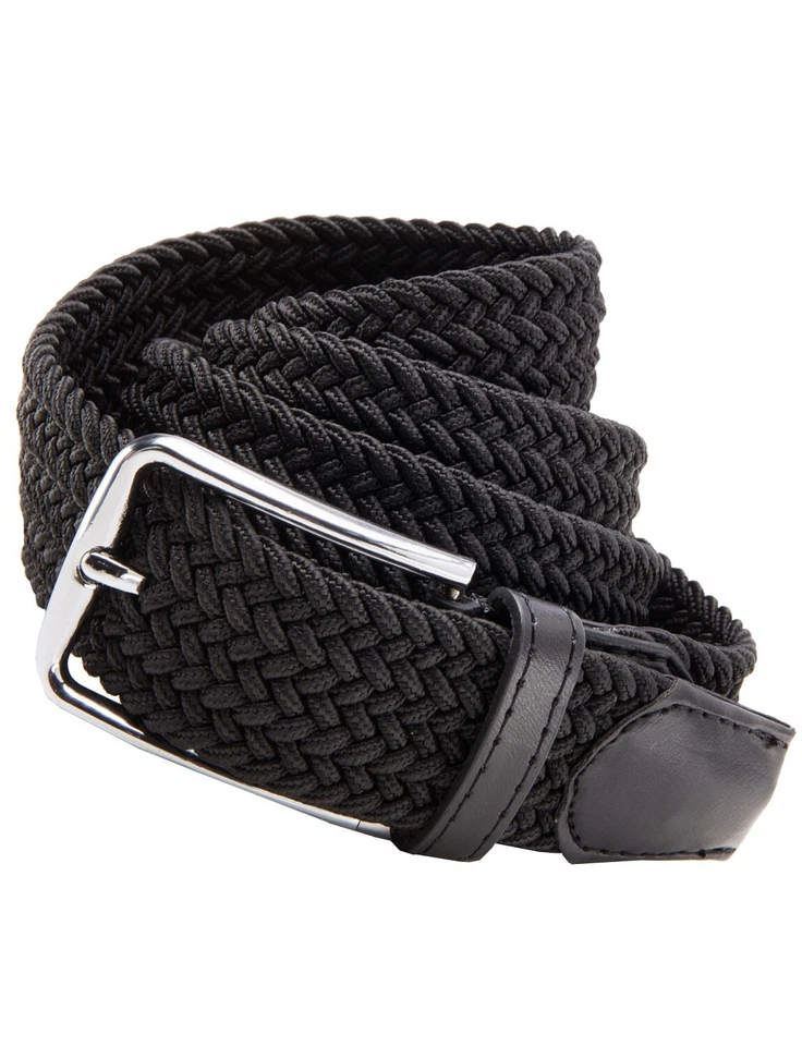 XXL Stretchgürtel Flechtgürtel Stoffgürtel Gürtel Elastisch Damen Herren LANG - Bild 1 von 1