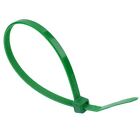 4.8mm x 200mm Green Zip Cable Tie - Pack of 100