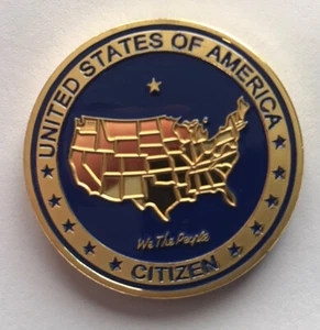 Challenge Coin, United States Citizen - Picture 1 of 2