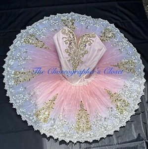 Disfraz Tutú de Ballet Profesional Rosa Azúcar Hada Aurora Paquita Raymonda XXS XS - Imagen 1 de 6