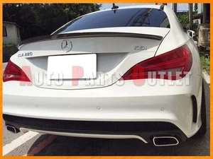 M-BENZ W117 CLA180 CLA200 CLA250 Peformance 2.0 Carbon Fiber Trunk Boot Spoiler - Imagen 1 de 3