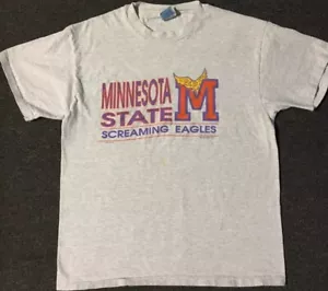 Vtg 90s Coach TV Show Faded Screaming Eagles Promo Shirt M Sitcom College Grunge - Picture 1 of 15