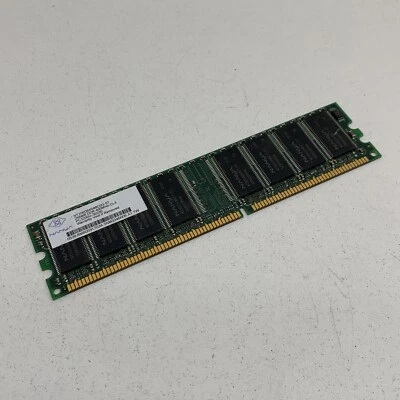 (4-Pack) Nanya NT256D64S88C0G-5T DDR SDRAM Memory Module RAM 256MB 400MHZ - Image 1 of 4
