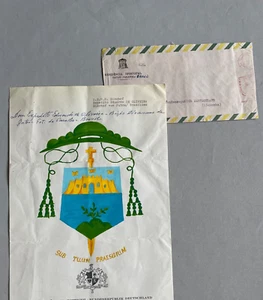 EXPEDITO EDUARDO DE OLIVEIRA († 1983) Bischof Patos, Brasilien signiert Konvolut - Bild 1 von 1