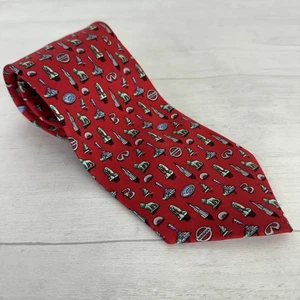 Herren Neuheit SEIDENKRAWATTE Vogel Hund Bay Auto Logo Segel Männer klassisch handgefertigt " - Bild 1 von 6