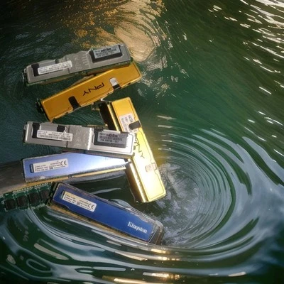 RAM THESE STICKS of Classic PC Memory Into Your Bulk Gold Crucible! NO Singles! - Image 1 of 4