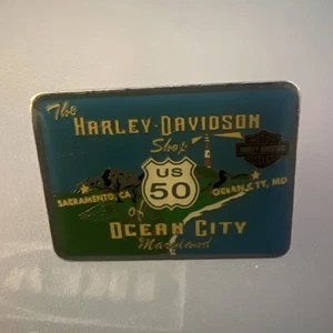 2003 Harley Davidson Us 50 Shop Ocean City Maryland Pin As Pictured😍 - Picture 1 of 4