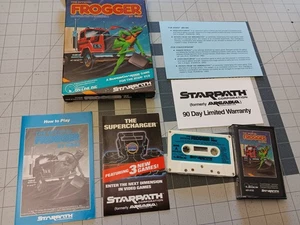 Videojuego raro Starpath Frogger Atari 2600 CIB Supercharger - Imagen 1 de 6
