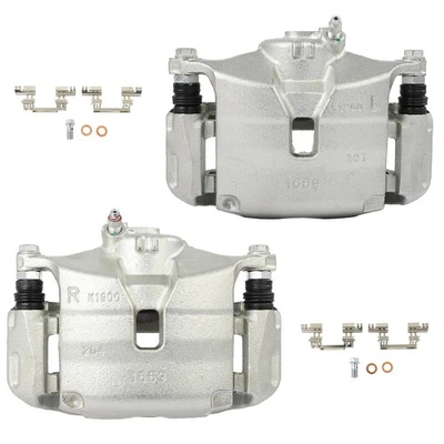 Pair For 2016-2018 Mazda CX-3 L4 2.0L FWD Front Brake Calipers w/ Bracket - Image 1 of 4