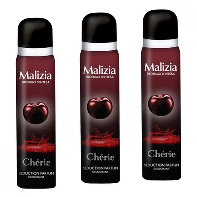 MALIZIA DONNA Deo Cherie 3x 100 ml