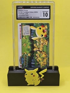⚡️CGC 10 Pokemon PokePark Pikachu Forest Bandai Carddass Zukan: POP 2!⚡️ - Foto 1 di 3