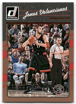 Jonas Valanciunas 2016-17 Donruss #107 Toronto Raptors - Image 1 of 2