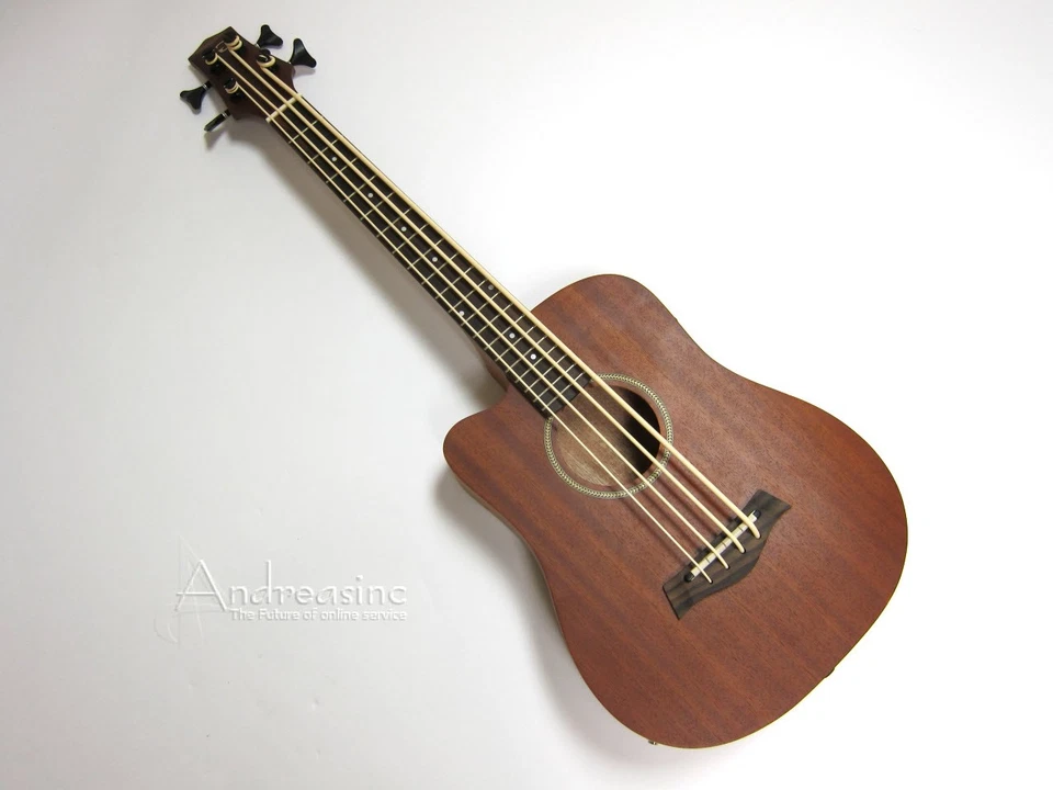 LEFT HAND GOLD TONE MICRO BASS GUITAR w/ GIG BAG TRAVEL ACOUSTIC ELECTRIC M-BASS - Image 1 of 4
