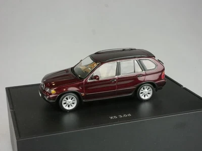Minichamps 1/43 BMW (E53) X5 3.0d Mahagony Dealer Modell Klappbox 133065 - Bild 1 von 4