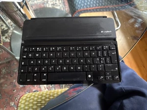 Logitech Y-R0041 Black Protective Keyboard Case Folio For Apple iPad Air - #R8 - Picture 1 of 1