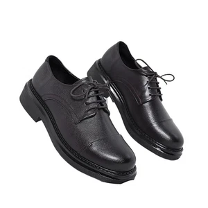 Rindsleder Echtleder elegante Schuhe Oxford-Schuhe für Männer Hochzeit Büro formelle Schuhe - Bild 1 von 18