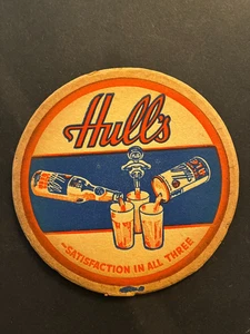 Beer coaster. Hull's. 1930's - 1940's - Bild 1 von 2