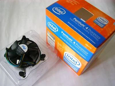 Intel Pentium Heatsink CPU Cooler Fan for 505J-515J-519J-520J-530J LGA775 New - Image 1 of 2