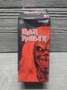 IRON MAIDEN Super7 ReAction 3 3/4" Figur Eddie The Trooper Glow In The Dark - Bild 1 von 11