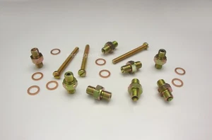 0438100097 Mengenteiler Einschraubstutzen Set für Porsche 911 3,0 SC Convertible - Bild 1 von 2