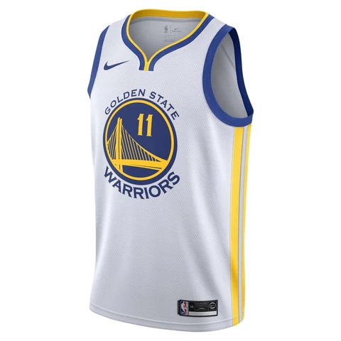 [864417-102] Mens Nike NBA GS Warriors Klay Thompson Association Swingman Jersey Cover
