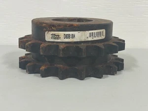 Martin D80B18H NEW Double Roller Sprocket - Picture 1 of 4