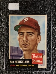 1953 Topps Baseball #136 Ken Heintzelman EX - Picture 1 of 2