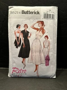 Butterick Retro '47 Jacket, Dress, & Belt Pattern B5214 Women's Size 8-12 - Picture 1 of 4