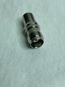 TNC Female to F Type Female RF Coaxial Connector Adapter USA - Picture 1 of 1