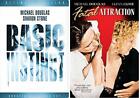 Basic Instinct Unrated Director's Cut & Fatal Attraction Michael Douglas 2 DVD's
