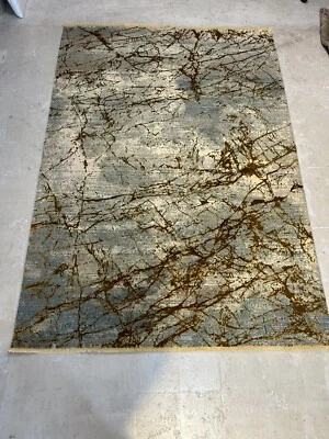 Luxury  Big Area Rug bamboo and silkRugs for Bedroom Living Room  - Image 1 of 4