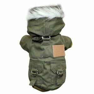 Dog Clothes Winter Puppy Pet Dog Coat Jackets Dogs Thicken Warm Yorkies Hoodie