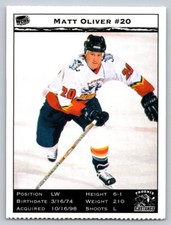 Matt Oliver 1998-99 Phoenix Mustangs