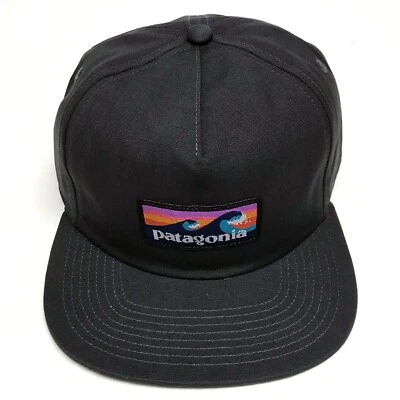 Patagonia Mens - Boardshort Label Funfarer Cap - Ink Black - Image 1 of 2