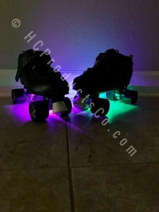 Bluetooth Controlled LED Light Kit For Roller Skates 16 Million Color Options - Picture 1 of 9