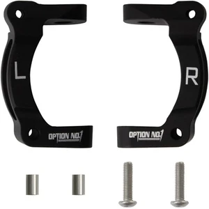 Cubos en C delanteros de aluminio para chasis Tamiya TT0-2B DF02 piezas de actualización de coche buggy de radiocontrol - Imagen 1 de 7