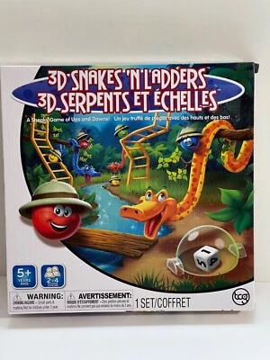 Snakes 'N Ladders 3D Sneaky Game of Ups & Downs, ¡nuevo! Foto 1 de 4