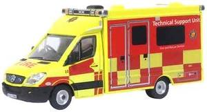76MA008 Oxford Diecast OO Gauge Bedfordshire Fire & Rescue Service - Picture 1 of 1