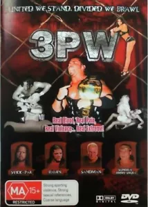 3PW - United We Stand, Divided We Brawl DVD, REGION 0 NTSC, NEW SEALED - Foto 1 di 1