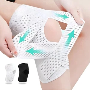 Compression Adjustable Knee Support for Knee Pain Arthritis Injury Recovery US - Picture 1 of 15
